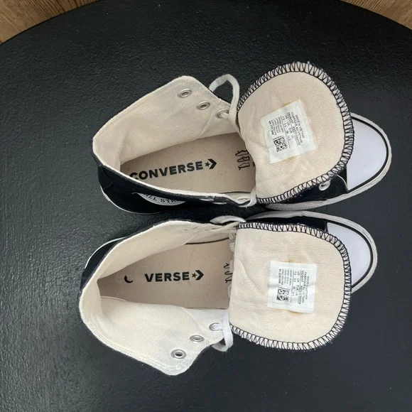 Converse CTAS Lift Black Platform High-Top Sneakers Women’s Size 7.5 - Picture 7 of 11